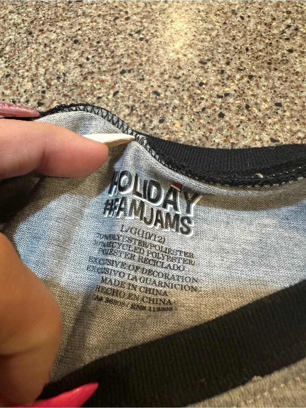 10/12 PJ shirt